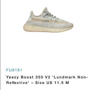 YEEZY BOOST 350 V2 'LUNDMARK NON-REFLECTIVE'
